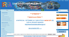 Desktop Screenshot of liceoartisticodibrera.com